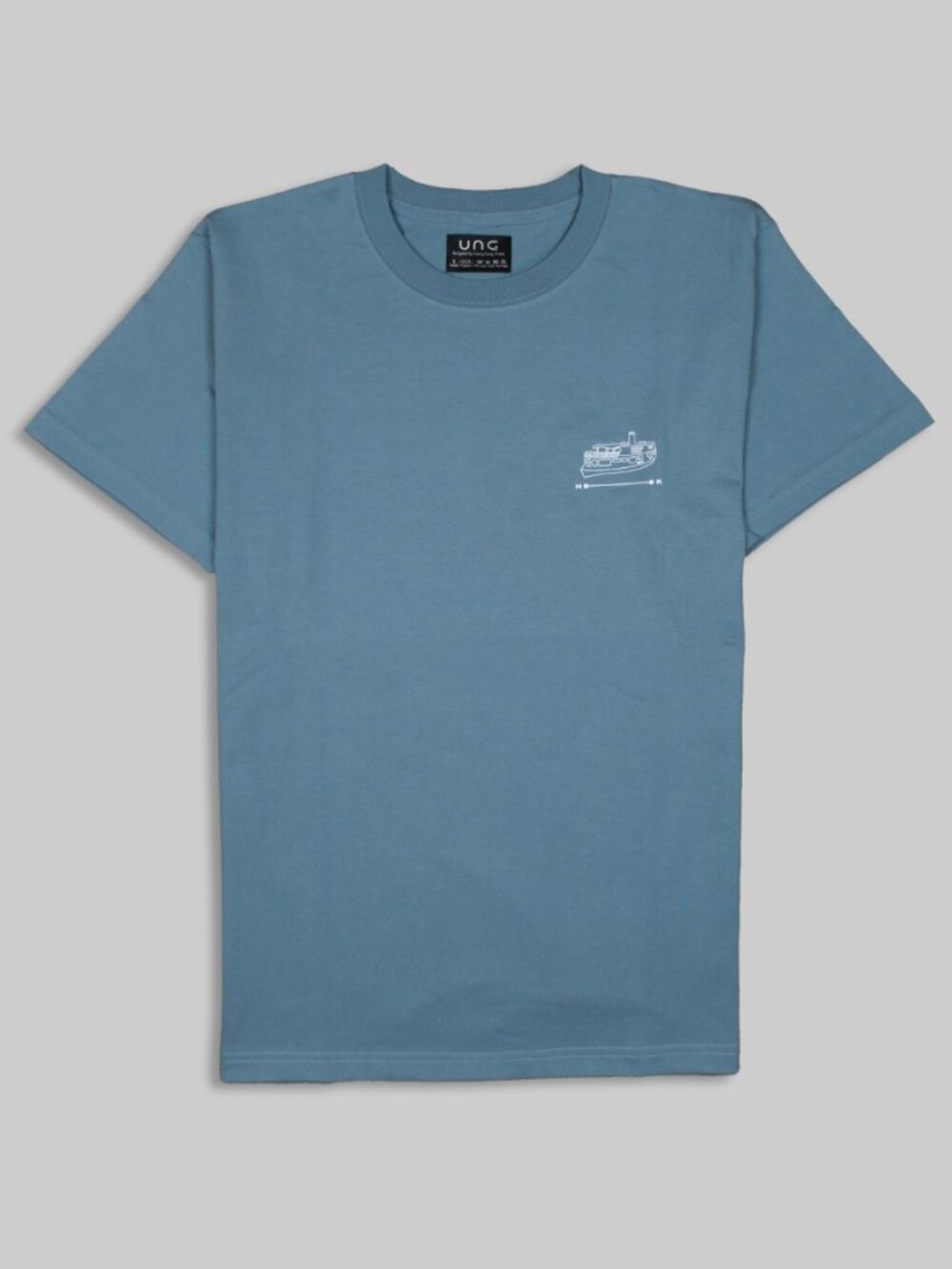 UNG Store Hong Kong Goldfish Ferry Urban Streetwear Tee Size Large - Picture 2 of 8